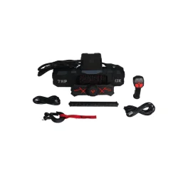 Wyciągarka T-max Force View Titan 12v 13000lbs z liną syntetyczną w oplocie